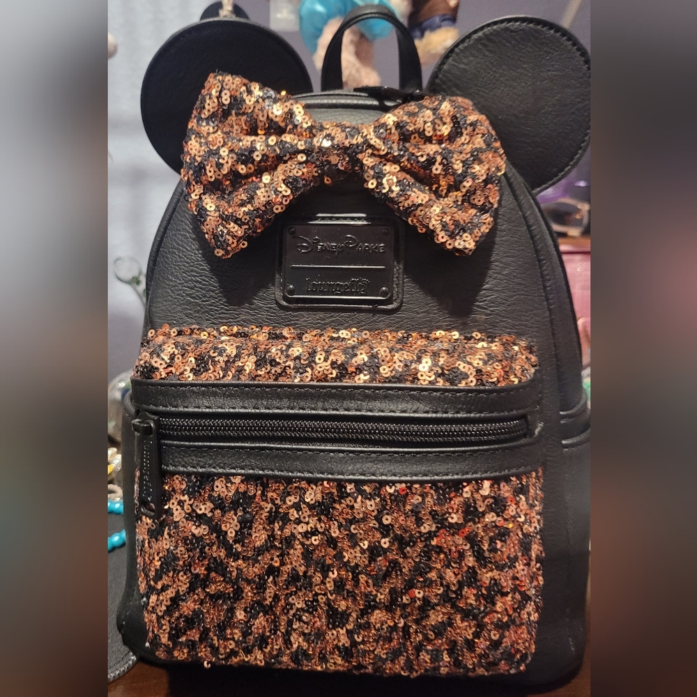 Loungefly Disney Parks Minnie Mouse Belle of the Ball Backpack
